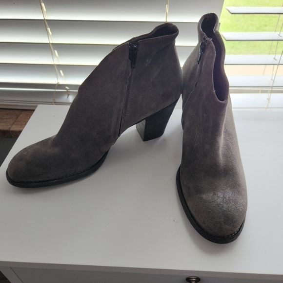Paul Green Grey Boots Size 7.5 - Picture 4 of 7